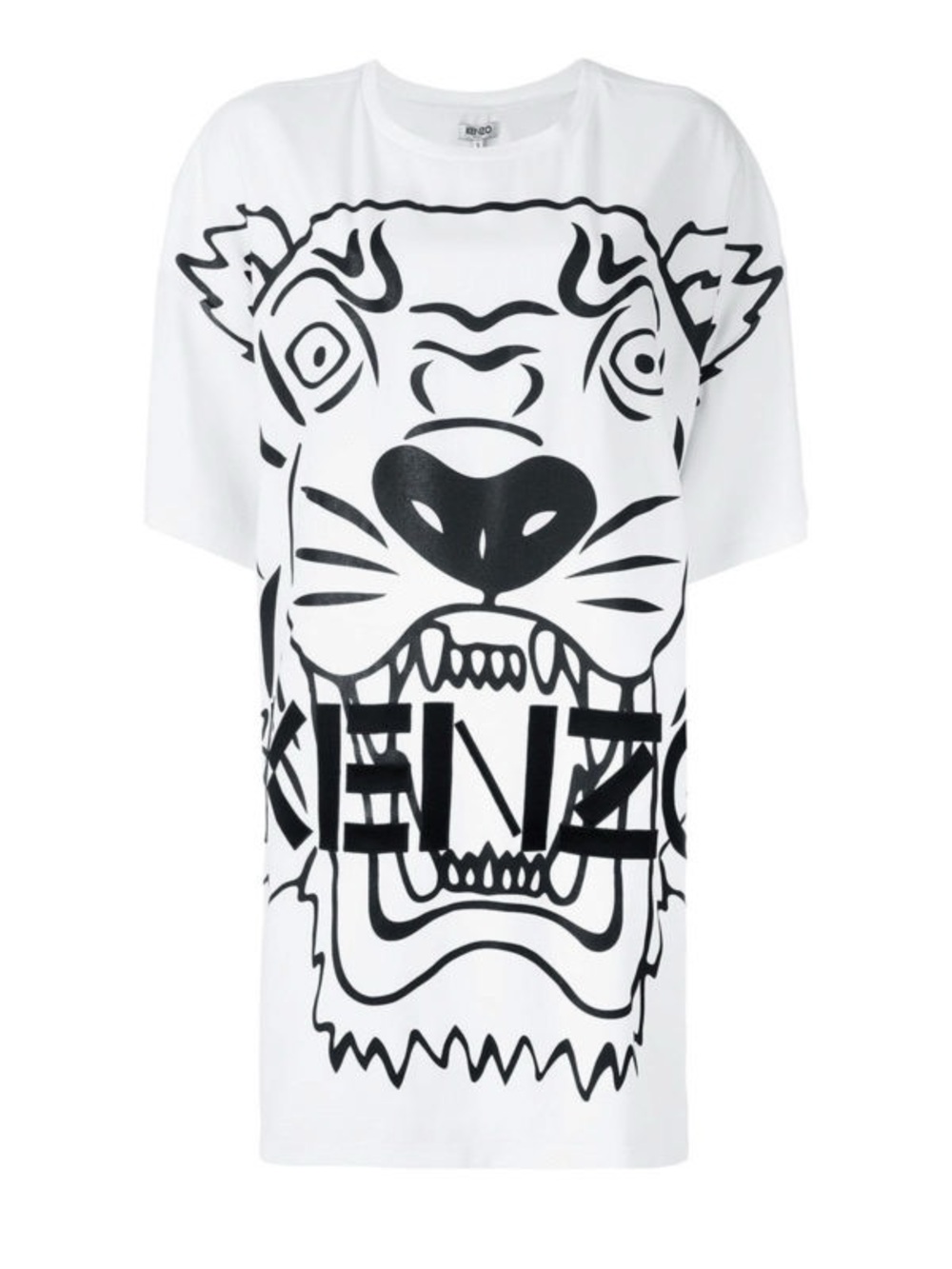 Kenzo Oversized Printed Shirt Dress